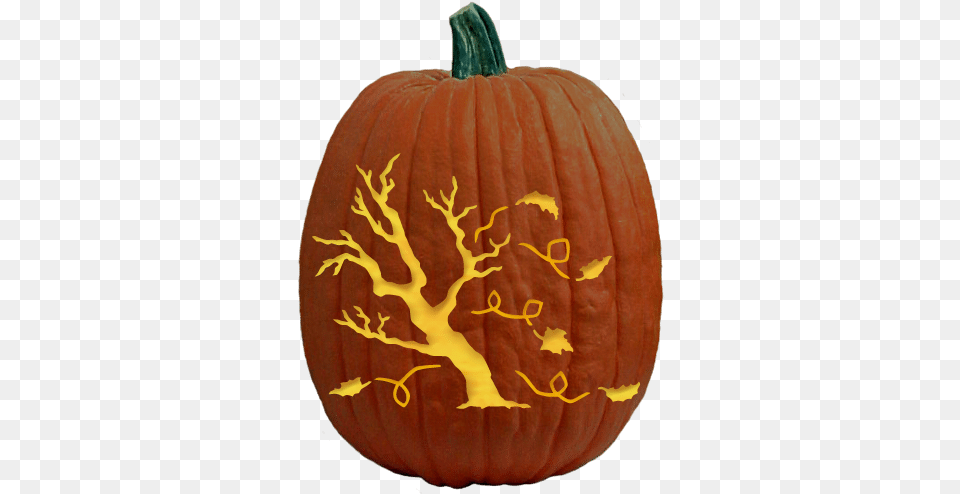 Autumn Winds Pumpkin Carving Pattern Jack O39 Lantern, Vegetable, Produce, Plant, Food Png Image