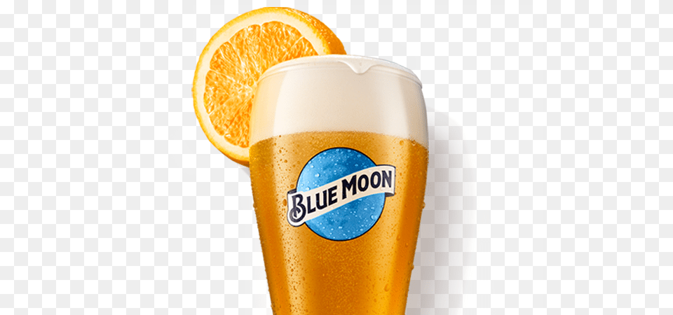Av Blue Moon, Alcohol, Beer, Beverage, Glass Free Png Download