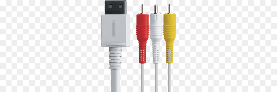 Av Cables Wii Ends Nintendo Rvl A Ks Wii S Video Cable, Adapter, Electronics, Plug, Dynamite Free Png