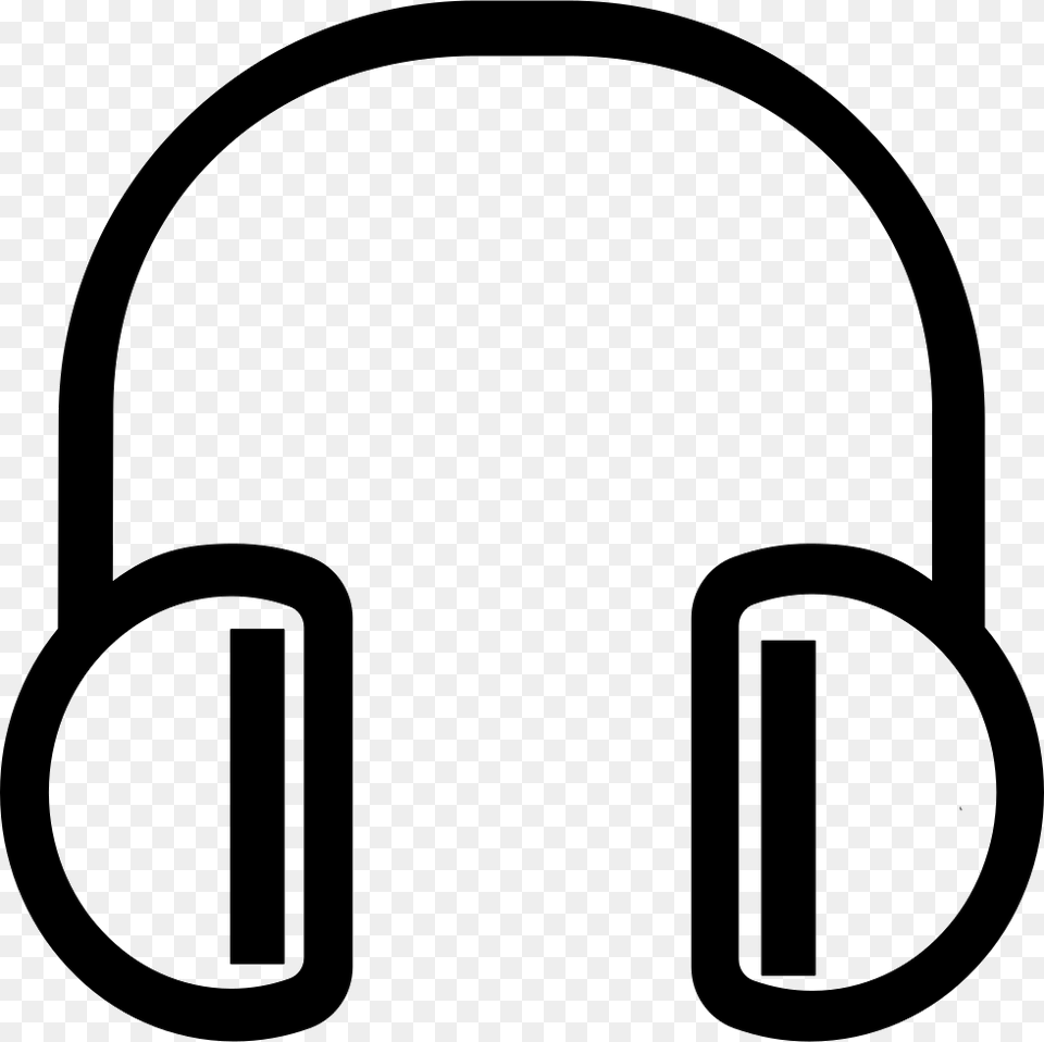 Av Earphone Earphone Icon Transparan, Stencil, Electronics Free Transparent Png