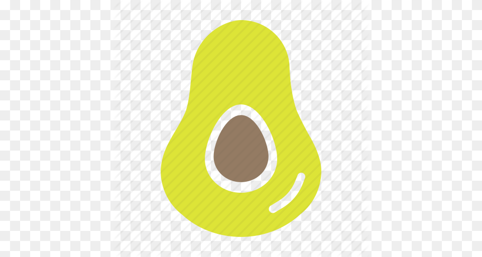 Avacado Avocado Fat Fruit Healthy Saturated Vegetable Icon, Food, Plant, Produce, Disk Free Png