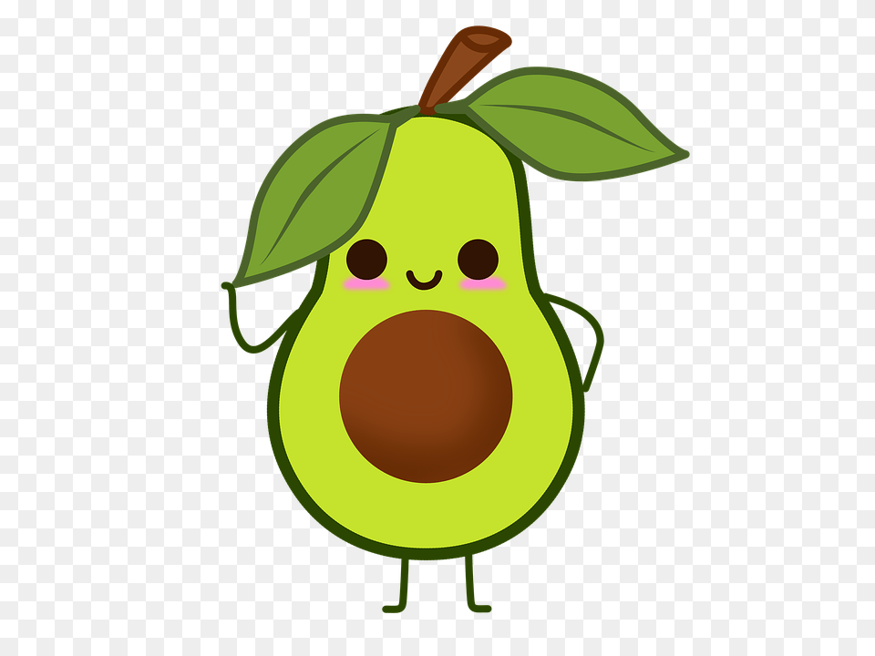Avacado Clipart Clip Art Images, Avocado, Food, Fruit, Plant Png Image
