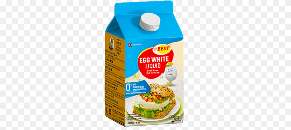 Available Egg White Liquid Variants Best Egg White Liquid, Food, Lunch, Meal, Bread Free Png Download