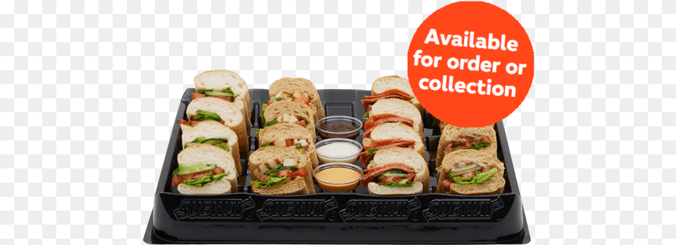 Available For Delivery Or Collection Subway Platters Uk, Burger, Food, Lunch, Meal Png Image