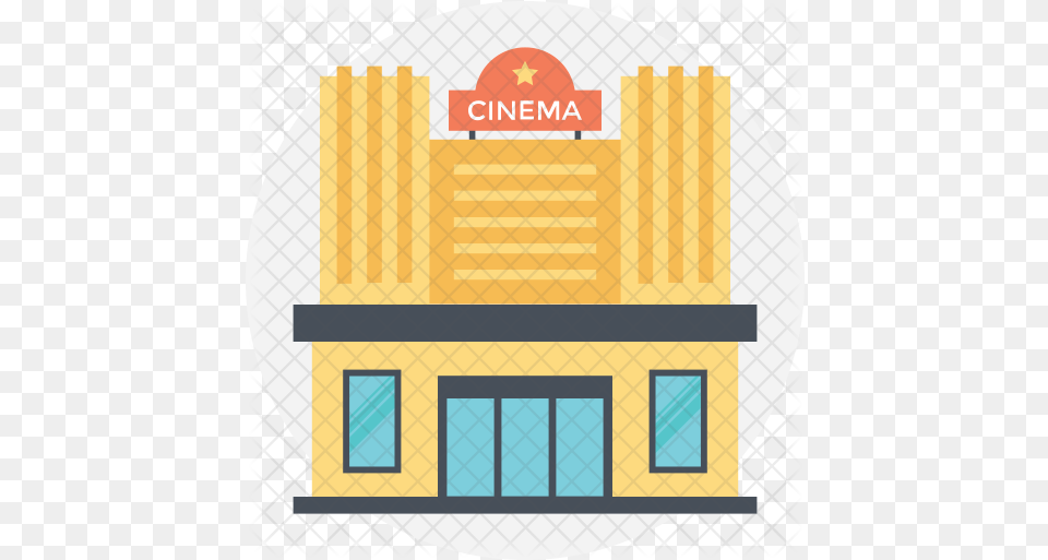 Available In Svg Eps Ai Icon Cinema Building Icon, Brick Free Transparent Png