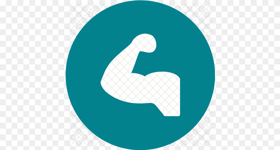 Available In Svg Eps Ai Icon Fonts Blue Muscle Icon, Sign, Symbol Png