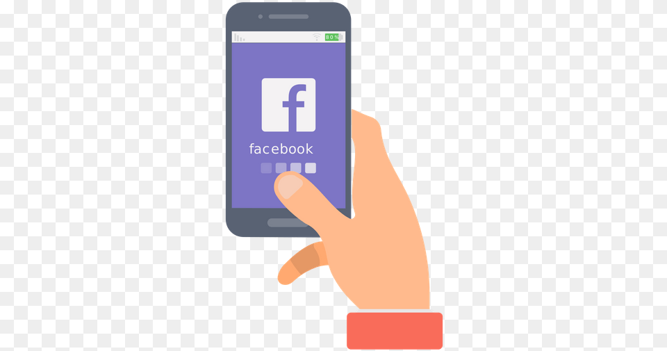 Available In Svg Eps Ai Icon Fonts Facebook On Mobile Icon, Body Part, Electronics, Finger, Hand Free Png