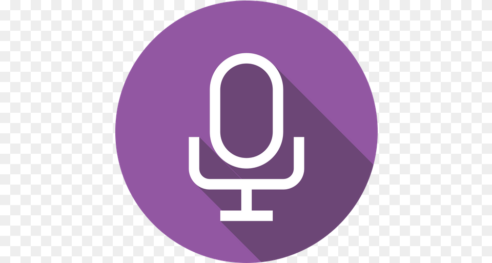 Available In Svg Eps Ai Icon Fonts Purple Voice Recorder Icon, Disk Png Image