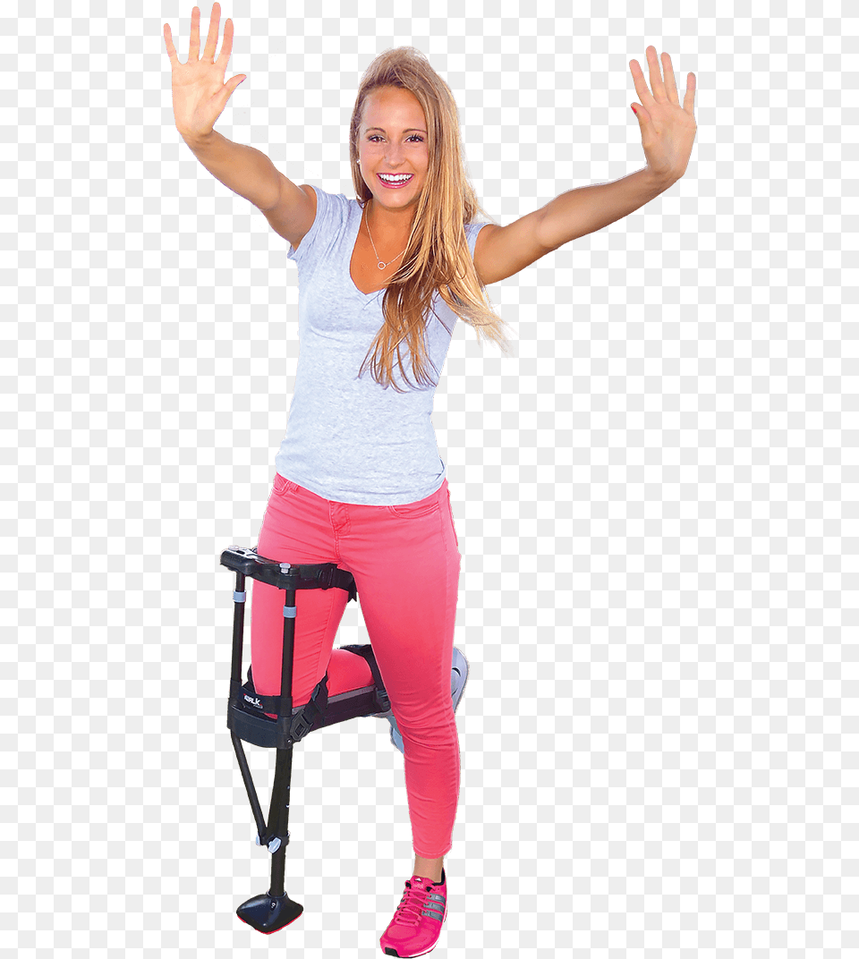 Available In The Uk Broken Foot Knee Crutch, Body Part, Person, Finger, Hand Free Png