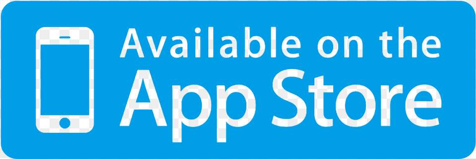 Available On App Store Blue Get It On Apple Store Badge, License Plate, Transportation, Vehicle, Electronics Png Image