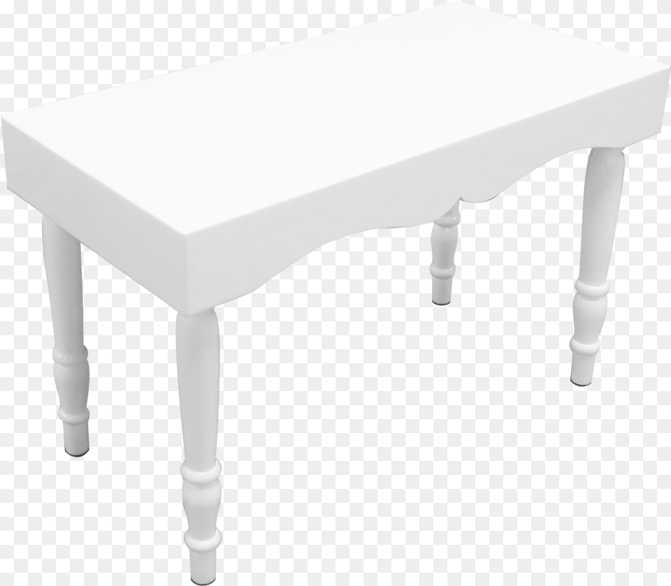 Avalon Curved Rectangular White Dining Table Rectangular White Table, Coffee Table, Furniture, Desk, Dining Table Png Image