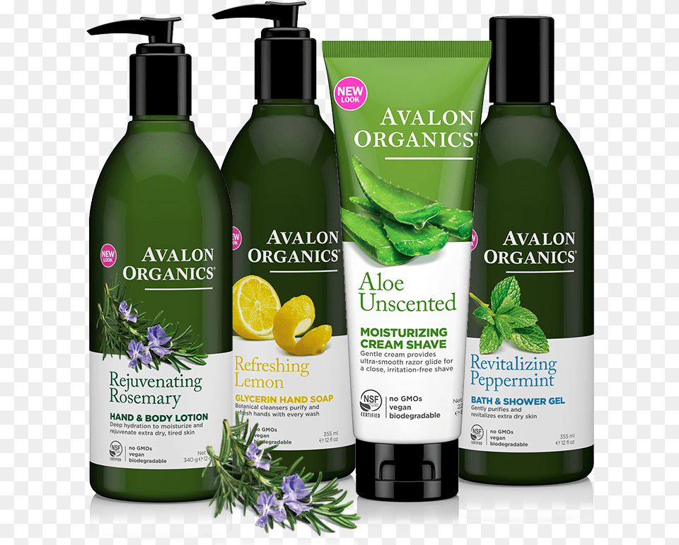 Avalon Organics, Bottle, Herbal, Herbs, Plant Png