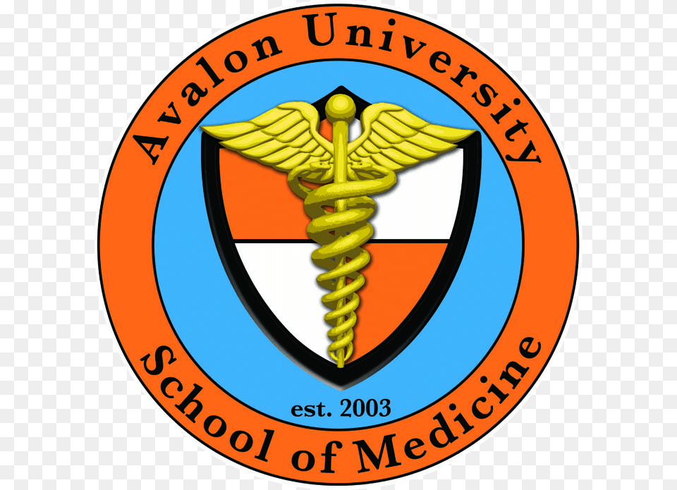 Avalon University School Of Medicine Logo, Badge, Symbol, Emblem Free Transparent Png