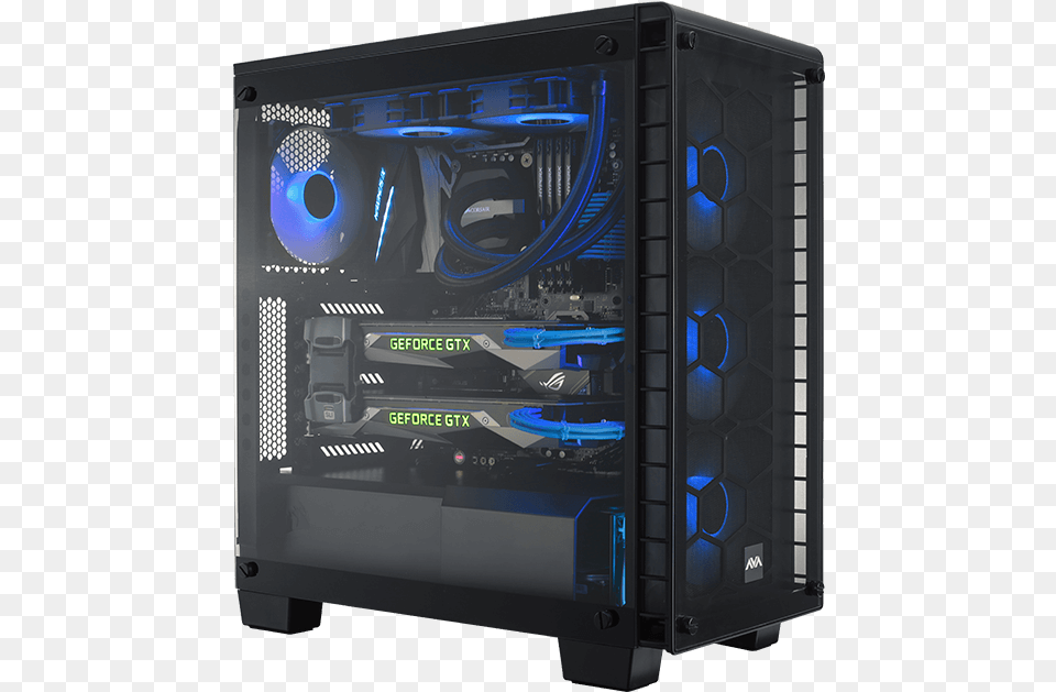Avant Tower Gaming Pc Avadirect Avant Tower Gaming Pc, Computer, Electronics, Hardware, Server Free Png