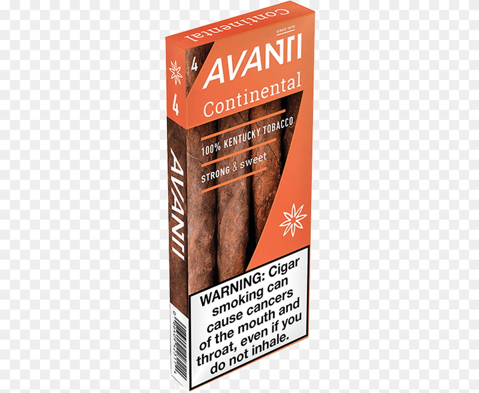 Avanti Continentals Anisette Pack Avanti Cigar Continental Ag, Cocoa, Dessert, Food, Tobacco Png