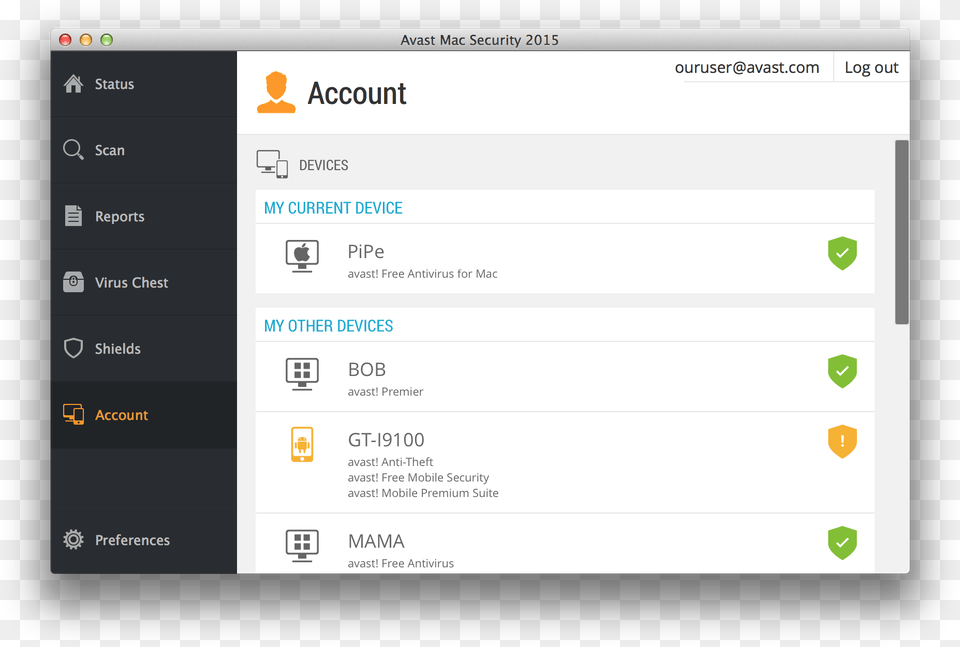 Avast Interface Avast 2016 Mac Ui, File, Computer, Electronics, Phone Free Transparent Png