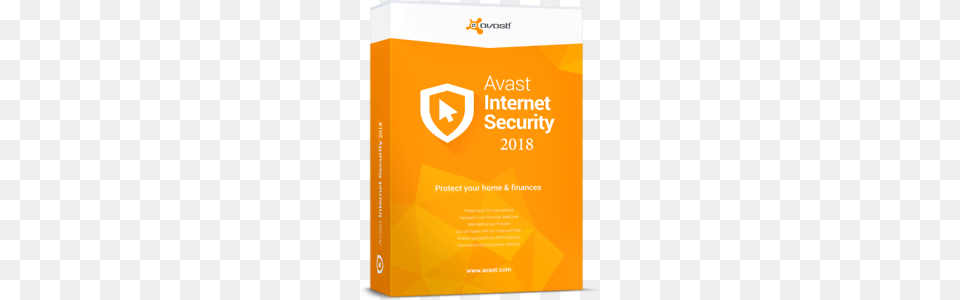 Avast Internet Security With Antivirus Licence, Advertisement, Poster, Book, Publication Png Image
