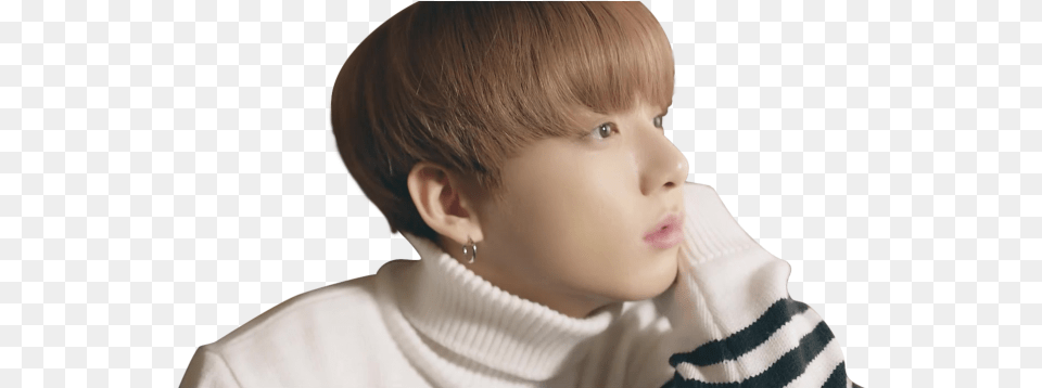 Avatan Plus Clip Transparent Library Bts Spring Day Jungkook, Accessories, Baby, Earring, Face Free Png