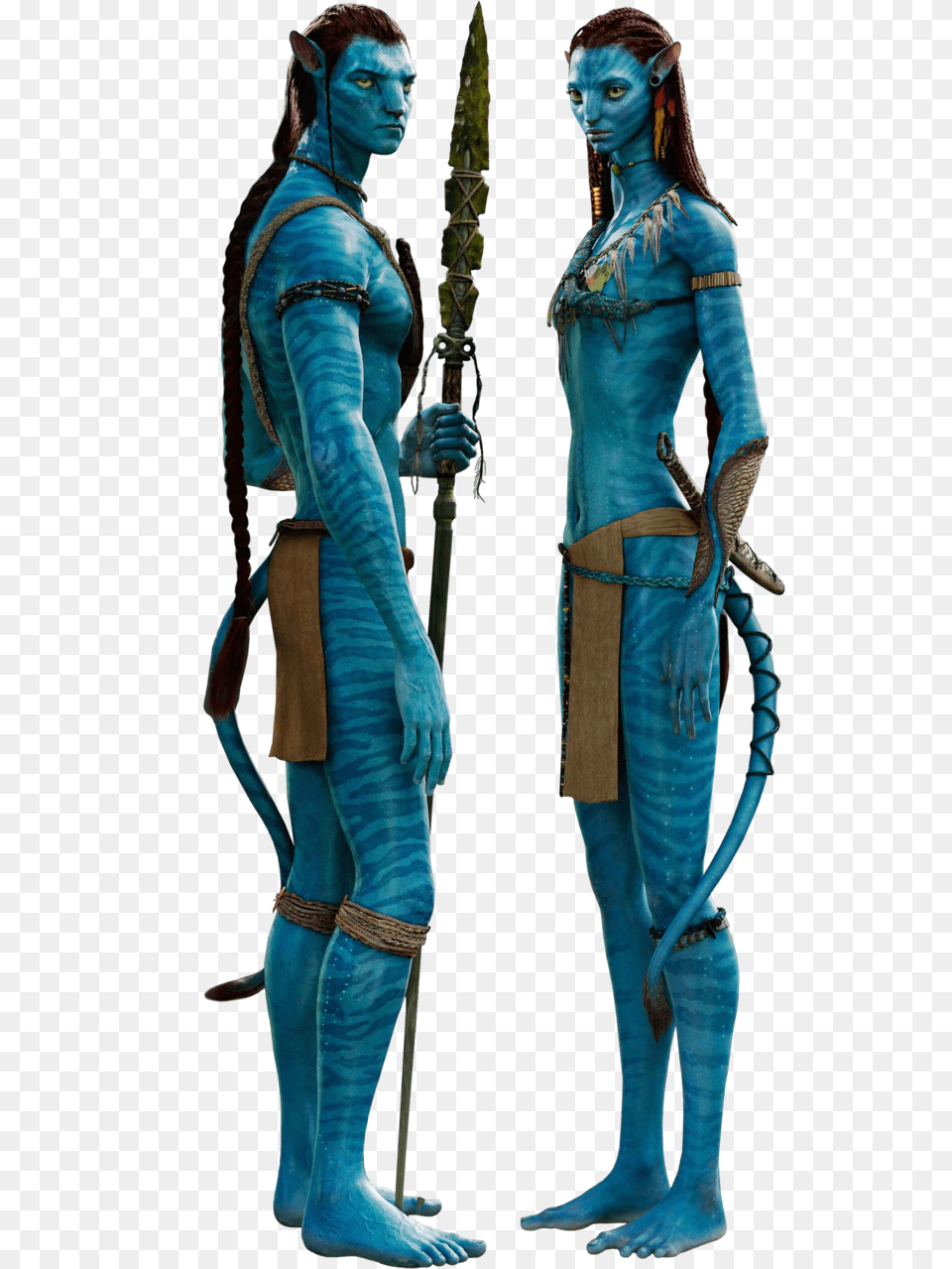 Avatar 2009 Jake Sully And Neytiri By Https Avatar Jake Sully, Adult, Weapon, Person, Knife Png