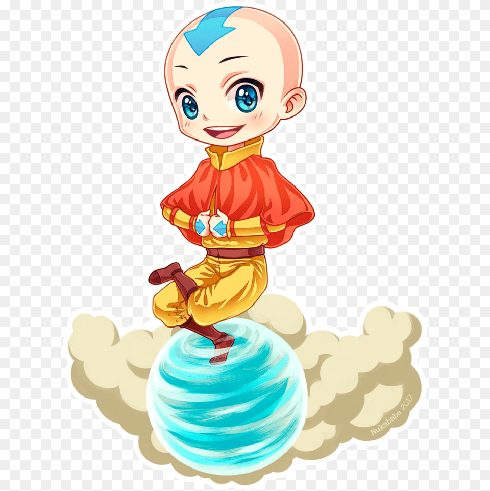 Avatar Aang By Nukababe Avatar Aang, Baby, Person, Face, Head Png