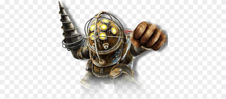 Avatar Big Daddy 1 All Star Battle Royale Big Daddy, Body Part, Hand, Person, Robot Free Png