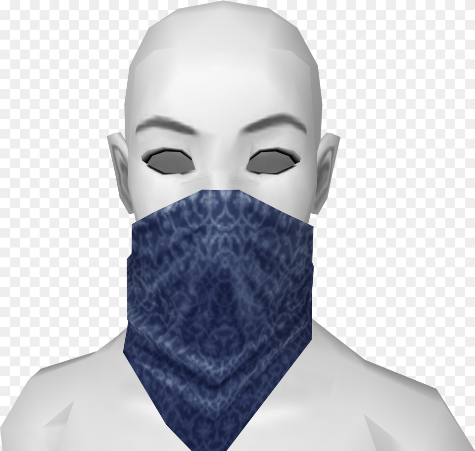 Avatar Blue Bandana Mask Bandana Face Mask, Accessories, Headband, Adult, Male Free Png