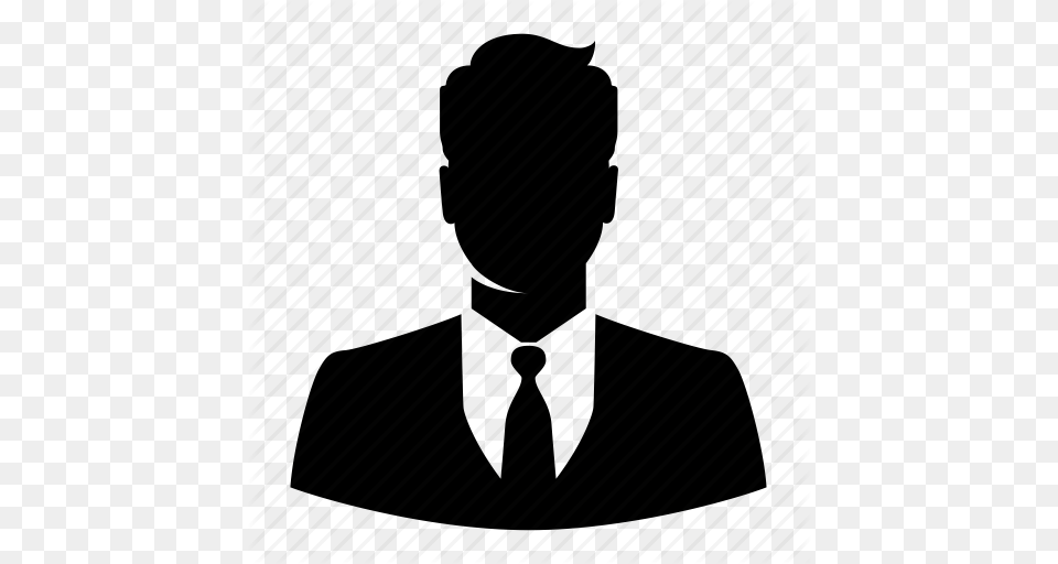 Avatar Business Businessman Male Man Silhouette User Icon, Accessories, Tie, Formal Wear, Clothing Png Image