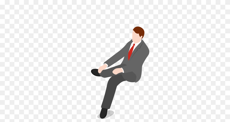 Avatar Businessman Clothing Fashion Male Man People Person, Accessories, Suit, Sitting, Tie Png