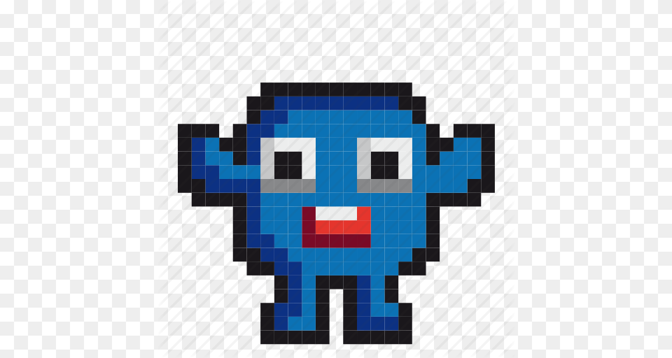 Avatar Cartoon Character Game Gaming Monster Pixel Art Icon Free Png