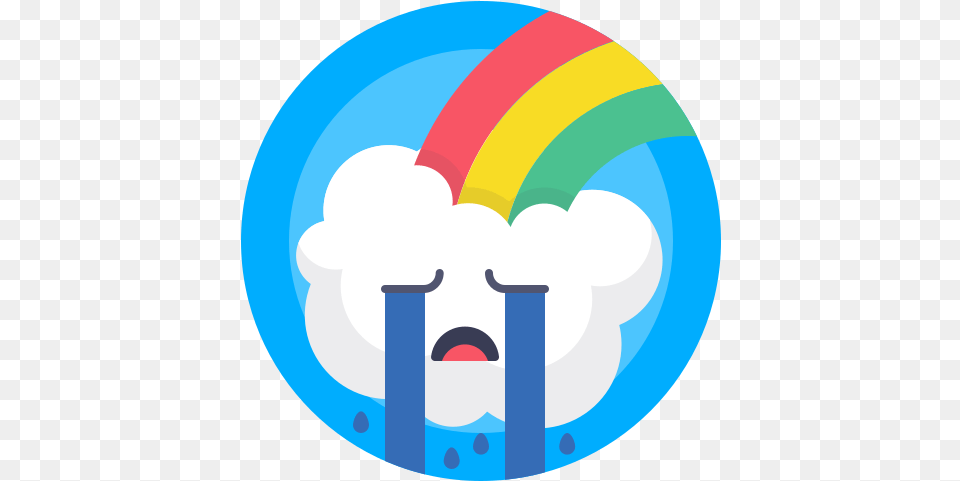 Avatar Cloud Crying Rain Icon Rain Avatar, Logo, Disk Free Png