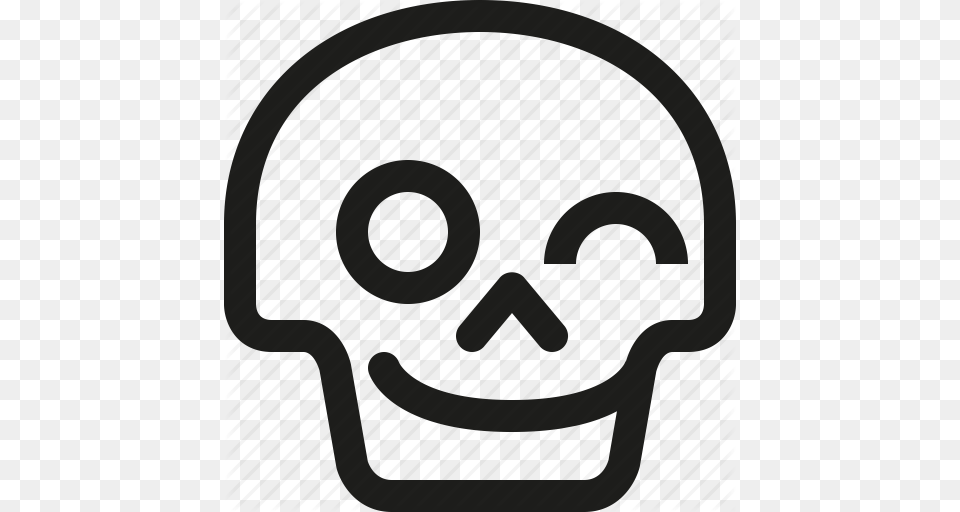 Avatar Death Emoji Face Skull Smiley Wink Icon, Helmet, American Football, Football, Person Png