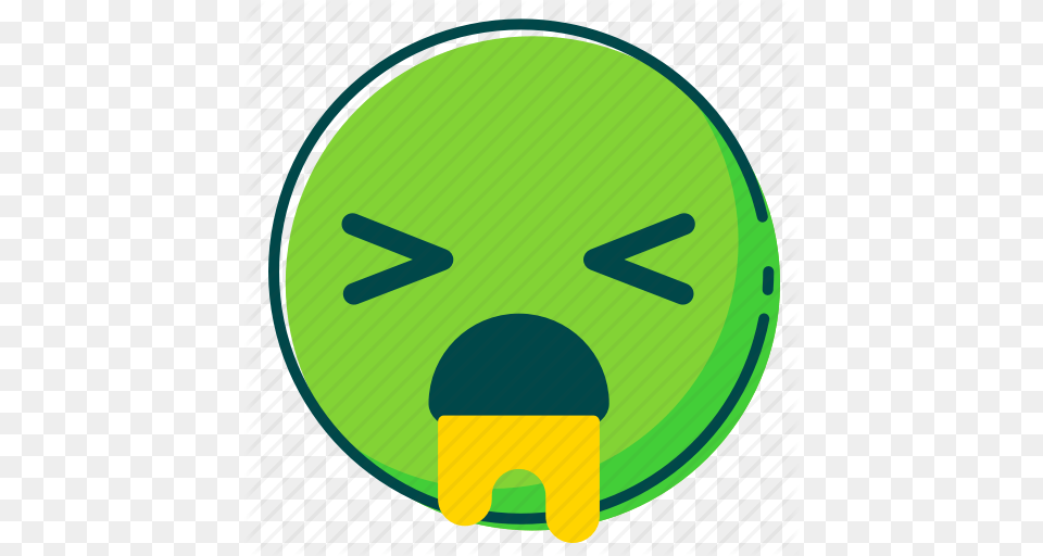 Avatar Emoji Emoticon Face Puke Icon, Gauge, Disk Free Transparent Png