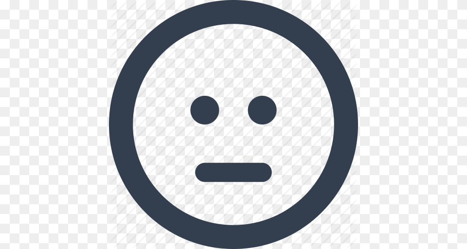 Avatar Emoji Emoticons Expression Face No Emotion Smile Free Png