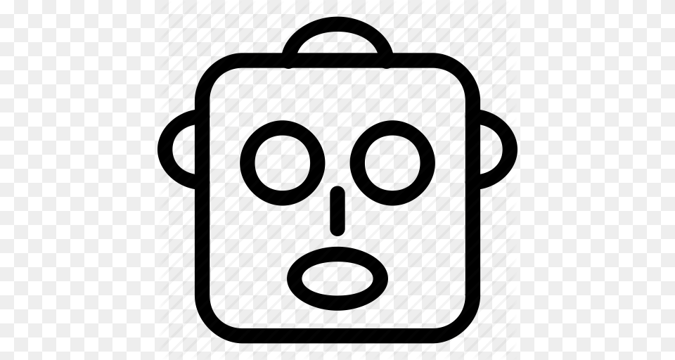 Avatar Face Facial Robot Robot Face Robotics Icon, Bag Png