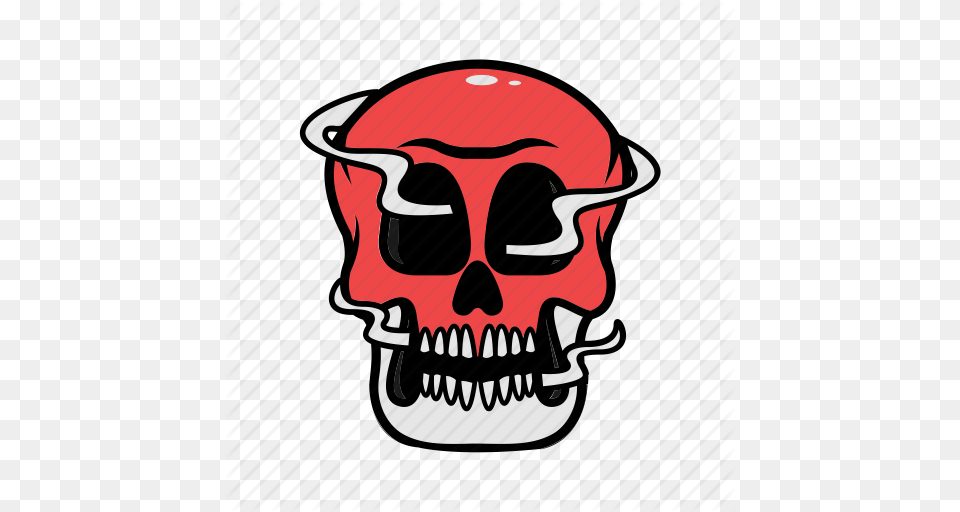 Avatar Face Halloween Skull Smoke Icon Png