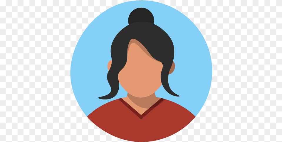 Avatar Female Woman Person People White Tone Icon Mujer Icono De Persona, Portrait, Face, Photography, Head Free Png Download