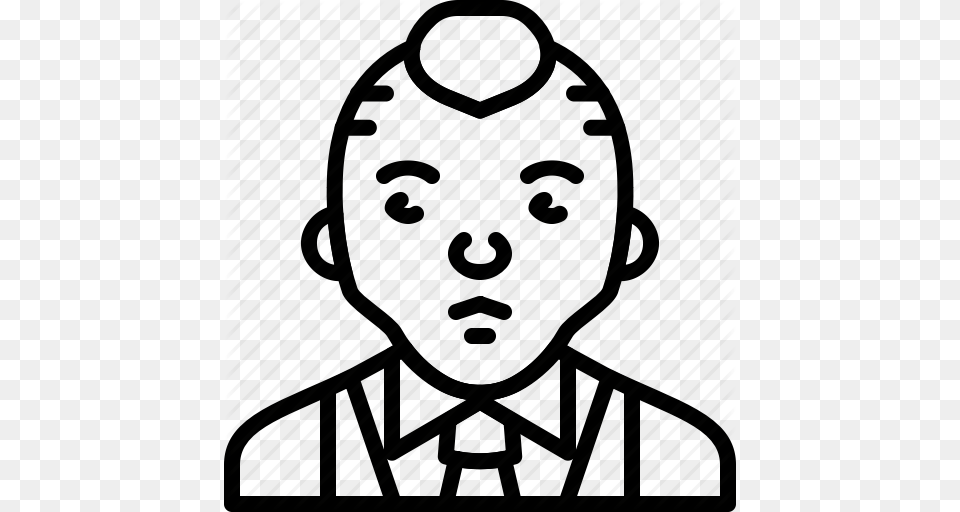 Avatar Formal Man Person Punk Suit Tie Icon, Face, Head, Photography, Portrait Free Png Download