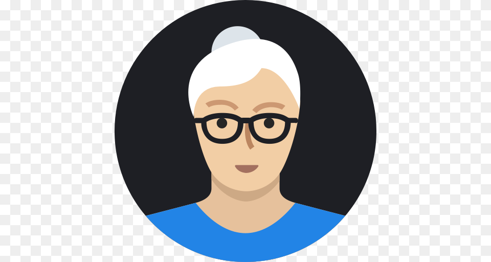 Avatar Grandmother Mature Old Person User Woman Icon, Cap, Clothing, Hat, Adult Free Png