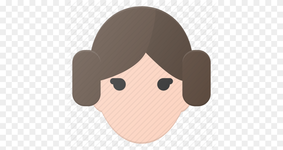 Avatar Head Leia People Princess Star Wars Icon, Person, Face, Ping Pong, Ping Pong Paddle Free Png Download