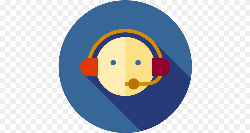 Avatar Headphones Microphone User Professions And Jobs Dot, Disk Png