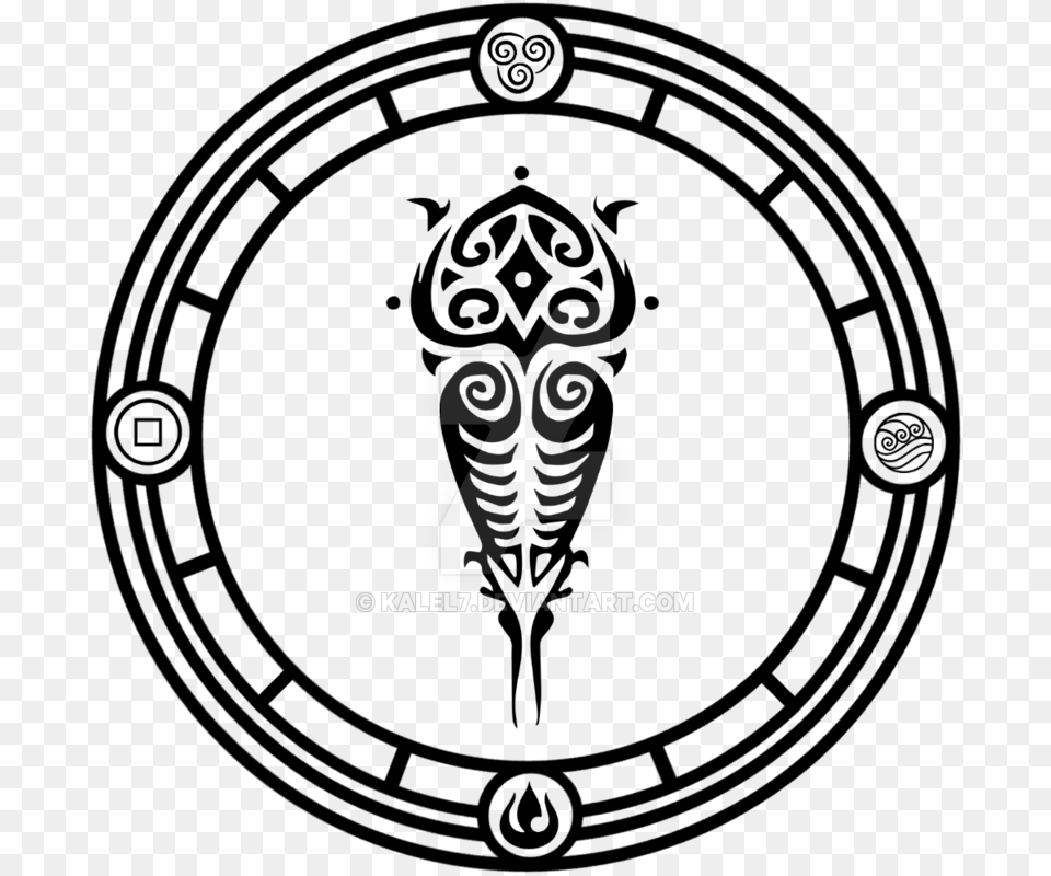 Avatar Raava Magic Circle Test, Logo, Emblem, Symbol Free Png