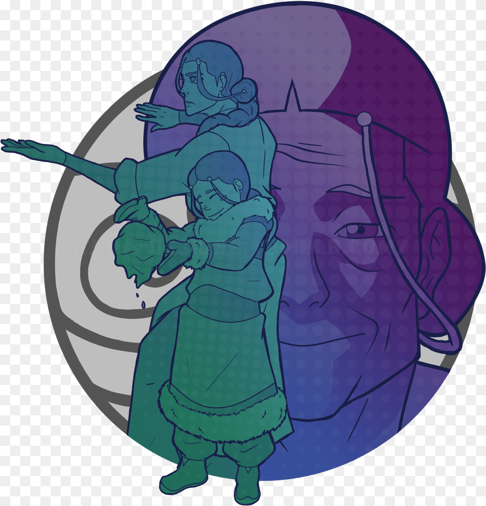 Avatar The Last Airbender, Baby, Person, Purple, Art Free Transparent Png