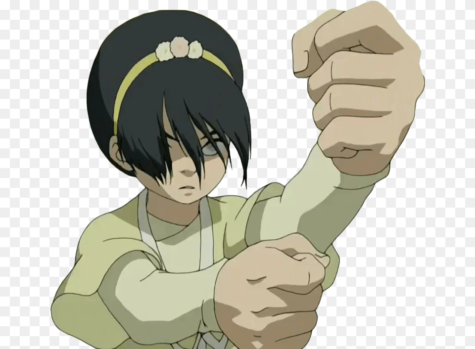 Avatar Toph Transparent, Body Part, Hand, Person, Baby Free Png Download