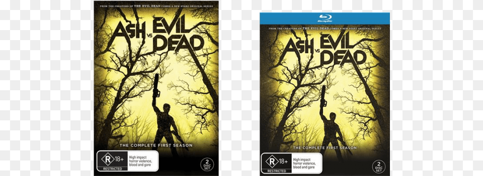 Ave Jbex Fw Ash Vs Evil Dead Season 1 Blu Ray, Book, Publication, Advertisement, Poster Png Image