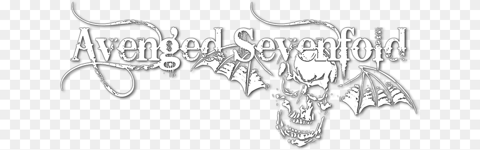 Avenged Sevenfold Avenged Sevenfold Transparent Logo, Text, Adult, Male, Man Free Png