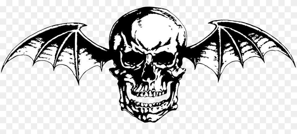 Avenged Sevenfold Skull, Face, Head, Person Free Png Download