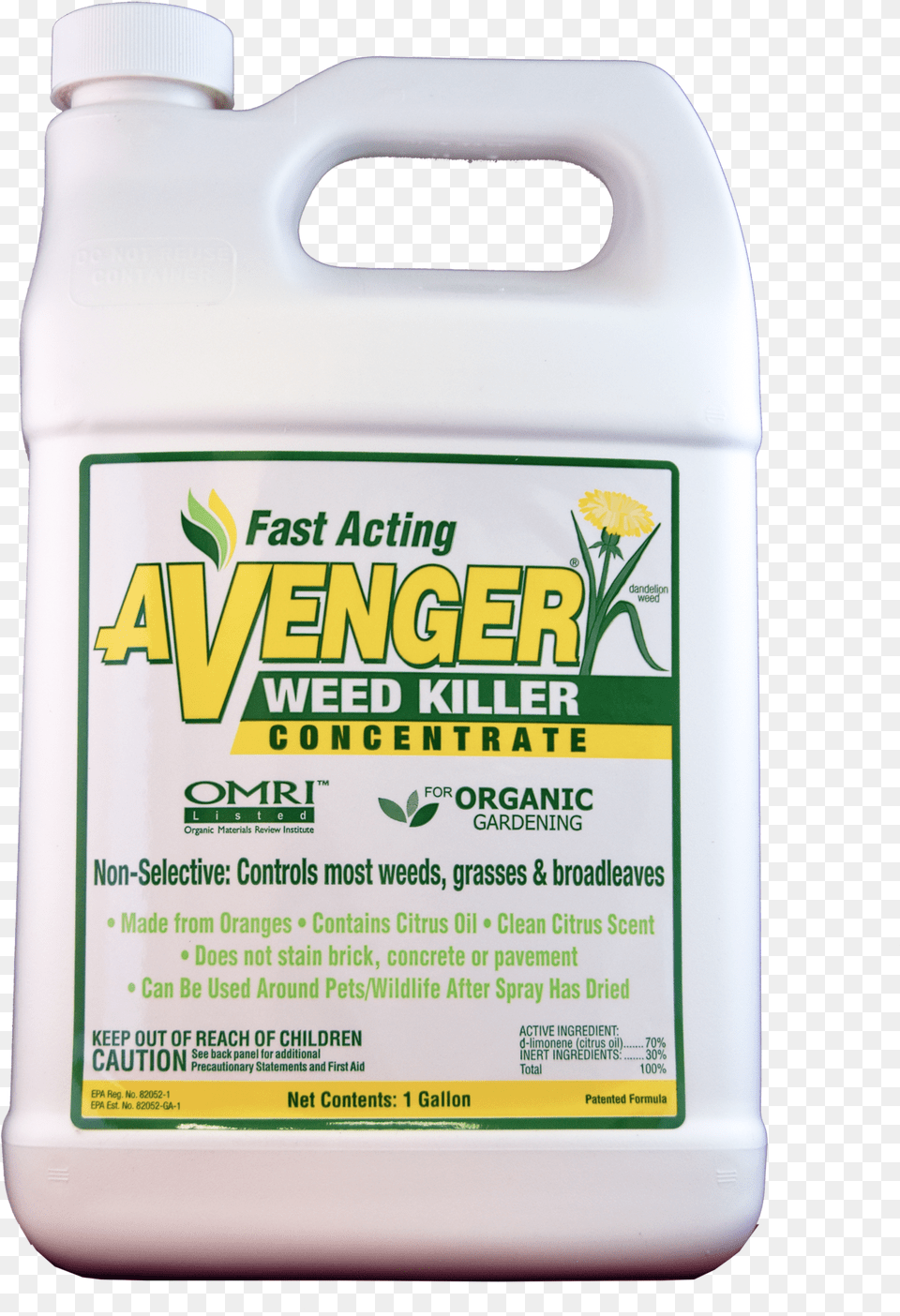 Avenger Organic Weed Killer Plastic Png Image