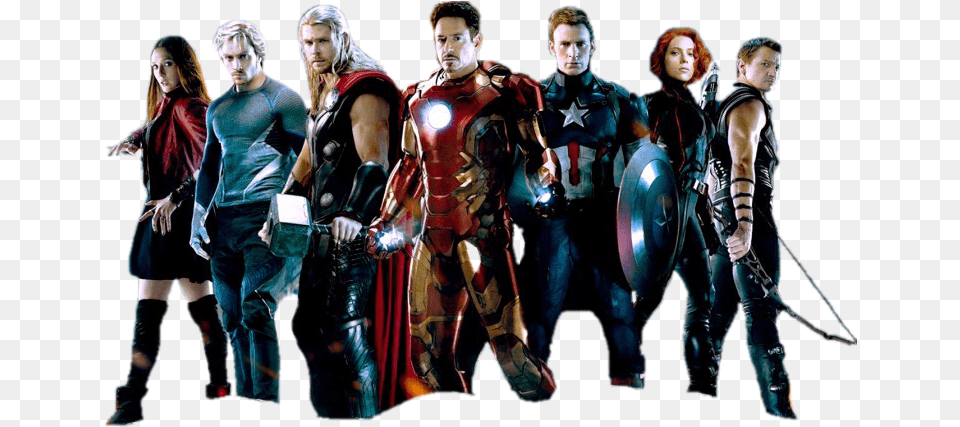 Avengers 4 All Team Pmg Images Avengers, Person, Clothing, Costume, Group Performance Png