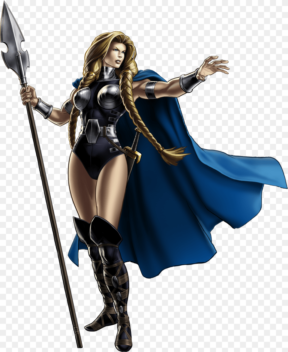 Avengers Alliance By Ratatrampa Marvel Valkyrie, Adult, Person, Woman, Female Png Image