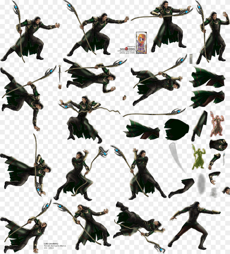 Avengers Alliance Sprite Marvel Comics Marvel Cinematic Marvel Avengers Alliance Loki Sprite, Adult, Female, Person, Woman Free Png Download
